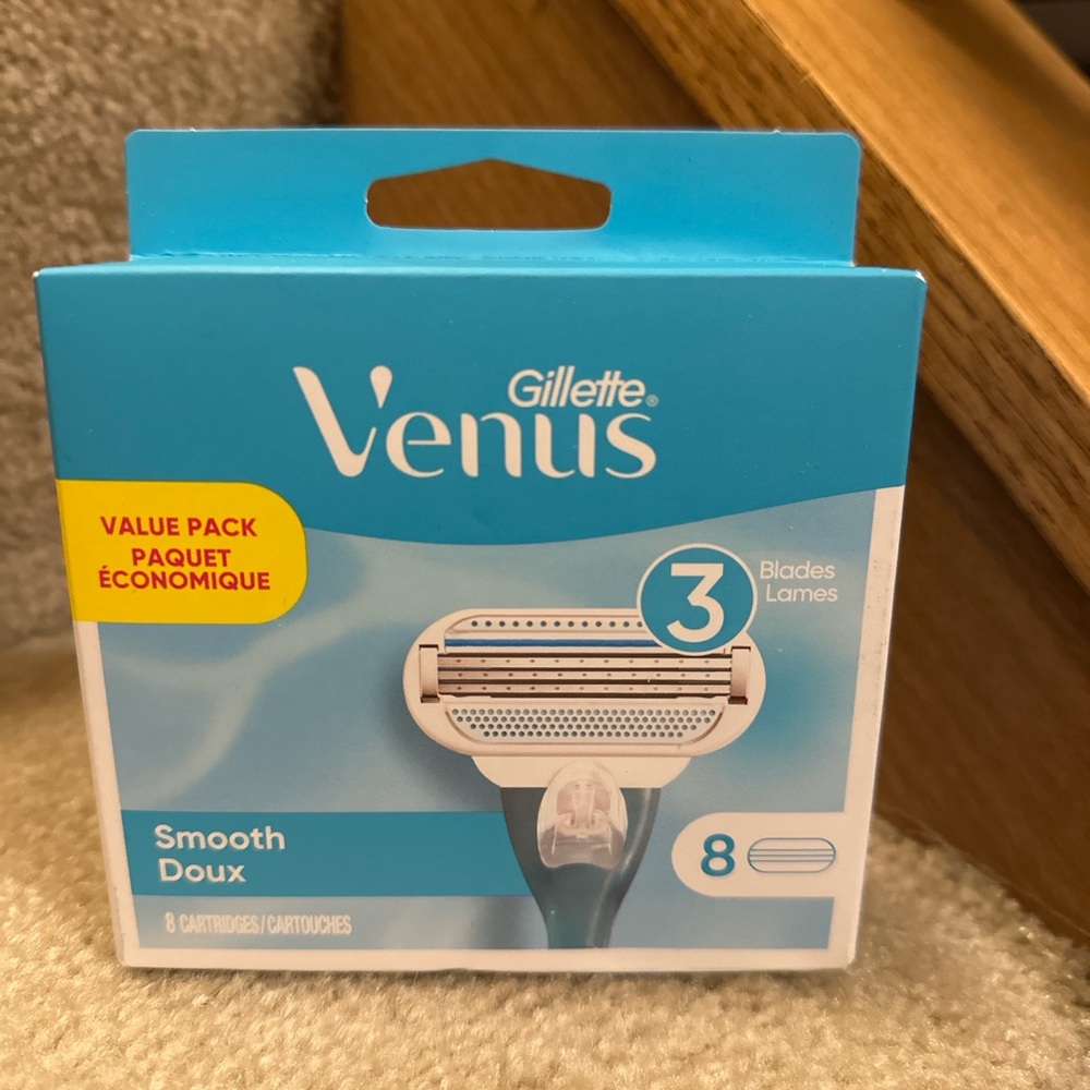 Gillette Venus Razor Blades 8 count refill